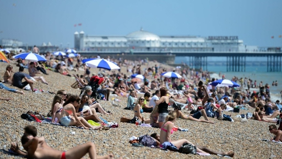 Temperatura prevista é considerada calor extremo no Reino Unido - Carl Court/AFP