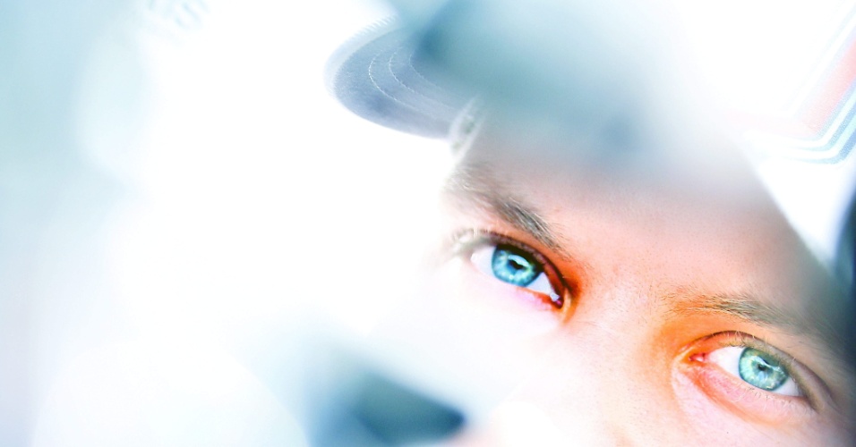 24.jul.2014 - Piloto finlandês da Fórmula 1, Valtteri Bottas da equipe Williams em close no circuito de Hungaroring, em Mogyorod, na Hungria