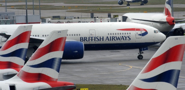 O incidente ocorreu em um avião da companhia British Airways - Andy Rain/EFE