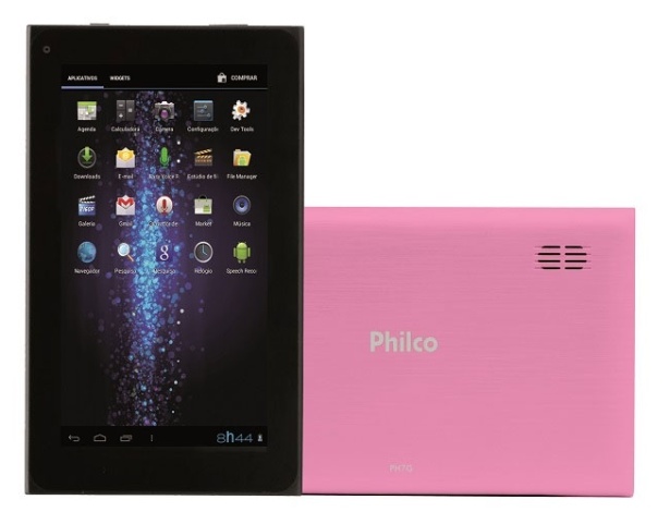Tablet da Philco tem tela de 7 polegadas e preço sugerido de R$ 400 - Divulgação