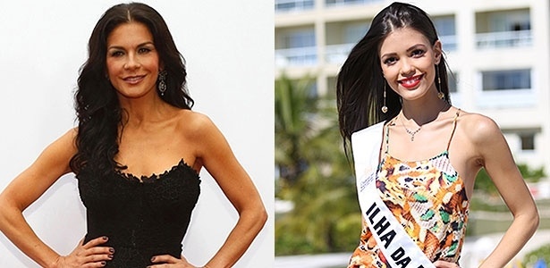 Sósia de Catherine Zeta-Jones vai disputar o Miss Mundo Brasil 2014 -  Tabloide - Tabloide