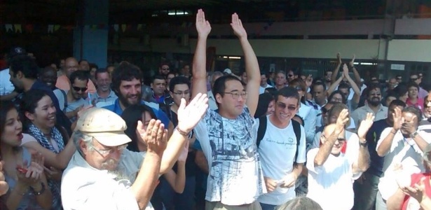 Em 11 de agosto, Fábio Hideki apareceu pela 1ª vez em público após ficar detido no presídio do Tremembé - Reprodução/Território Livre
