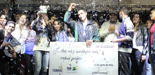 Unidade do Cebrac de Divinópolis (MG) vence feira de empreendedorismo realizada pela rede de franquias - Divulgação