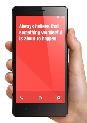 Redmi Note é o primeiro "phablet" da chinesa Xiaomi; aparelho tem tela de 5,5 polegadas e bom hardware - Divulgação