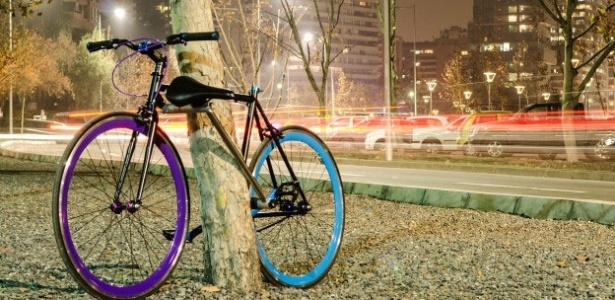 A única maneira de roubar a bicicleta é rompendo seu quadro, o que a inutiliza - Yerka Project