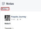 Dúvida do leitor: saiba como acessar as notas do Facebook - Reprodução