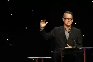 Tom Hanks durante premiação em Beverly Hills do ACE Eddie Awards, em fevereiro - Mario Anzuoni/Reuters