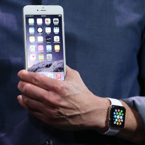Divisão do iPhone teve crescimento de vendas no último trimestre - Justin Sullivan/Getty Images/AFP