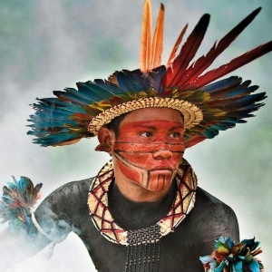 Retrato da tribo Asurini, no Tocantins - Giordano Cipriani