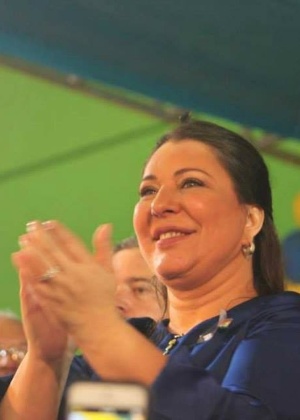 A candidata Janete Riva (PSD)