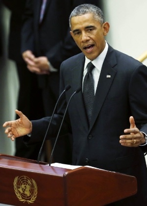Conservadores acusam Obama (foto) de não liderar EUA como o ex-presidente Reagan - Kevin Lamarque/Reuters