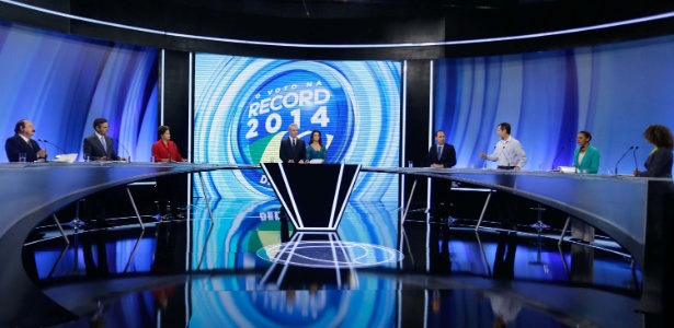 Candidatos no 4º debate - Gabriela Biló/Futura Press/Estadão Conteúdo