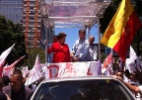 Dilma faz campanha em MG ao lado do candidato ao governo Fernando Pimentel (PT) - Reprodução/Twitter