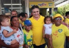 Senador Cássio Cunha Lima (PSDB), candidato ao governo, faz campanha em João Pessoa - Reprodução/Facebook