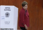 Candidata à reeleição, Dilma vota em Porto Alegre - SBT/ UOL