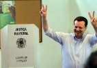 Candidato ao Senado pelo PSD, Gilberto Kassab vota em São Paulo - Werther Santana/ Estadão Conteúdo 