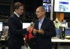 Paulo Hartung (PMDB) concede entrevista após ser eleito governador - Reprodução/Facebook