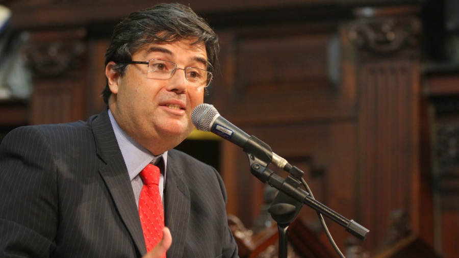O deputado estadual André Corrêa, do PSD, foi um dos parlamentares que se tornaram réus na Justiça Federal do Rio - Divulgação/Alerj