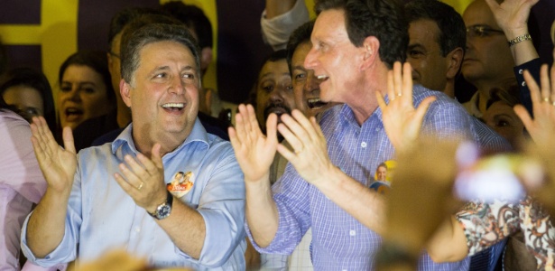 Anthony Garotinho participa de evento com Marcelo Crivella nas eleições de 2014