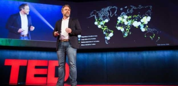 O canadense Robert Muggah, que veio para o TED Global - James Duncan Davidson