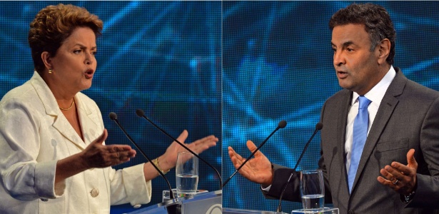 Dilma e Aécio se encontram em debate Band nesta terça-feira (14)
