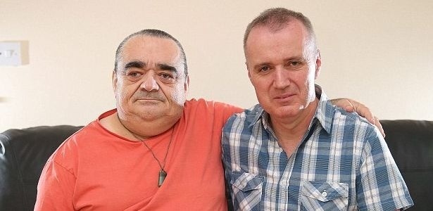 David Horner (esq.), 53, e Stuart Horner, 49, se reencontraram após 25 anos - Reprodução/Daily Mail