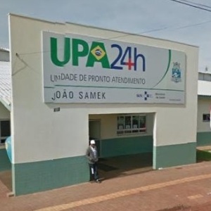 Fachada da UPA João Samek, em Foz do Iguaçu, que foi isolada no início da manhã após um caso suspeito de ebola, que não foi confirmado - CGN