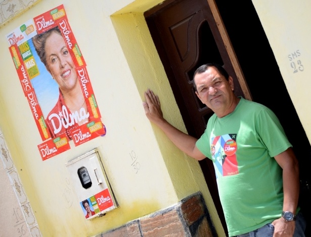 O professor Erivaldo Souza, 49, de São José de Tapera (AL), afirma que os votos de Dilma na cidade são fruto da "transformação para melhor" por que a cidade passou