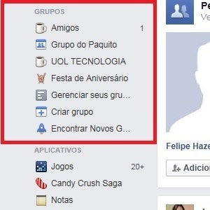 Grupos do Facebook fica ativo mesmo após perfil ser desativado - Reprodução
