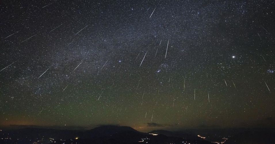 Chuva de meteoros Orionídeas: rastro de poeira deixado pelo cometa Halley