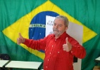 Ex-presidente Lula vota em São Bernardo do Campo (SP) - Nelson Almeida/AFP