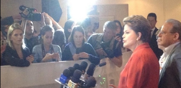 Para Dilma, campanha teve "momentos lamentáveis" - Reprodução/Twitter