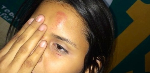 Militante do PMDB diz ter sido agredida no CE - Divulgação