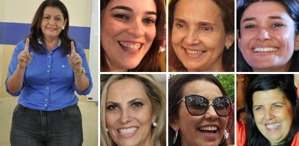 Brasil tem 1 governadora, 7 vices e 5 senadoras - Arte UOL