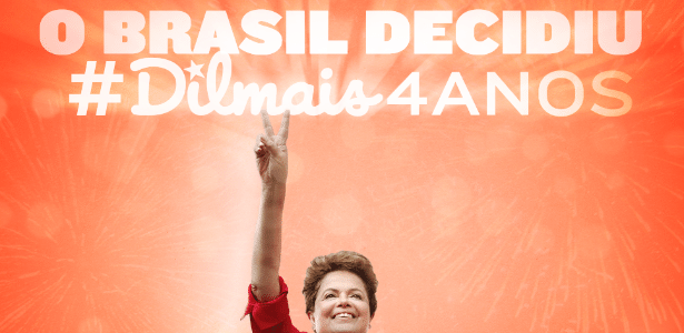 Dilma agradece reeleição em post no Facebook - Reprodução/Facebook/Dilma Rousseff