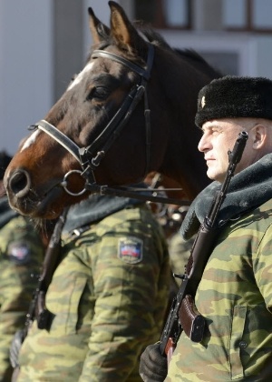 Militares da autoproclamada República Popular de Donetsk - Alexander Khudoteply - 4.nov.2014/ AFP