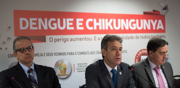 O ministro da Saúde, Arthur Chioro, apresenta a campanha nacional de prevenção da dengue e da febre chikungunya - Marcelo Camargo/ Agência Brasil