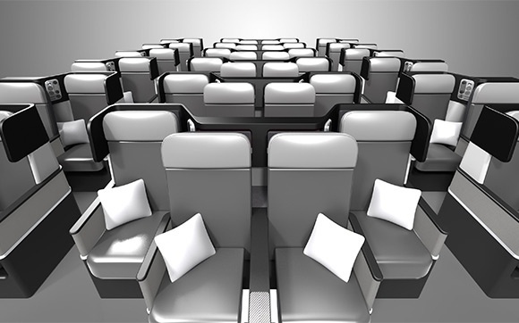 A proposta ganhou o prêmio de inovação para passageiros da Associação Internacional de Transporte Aéreo (Iata), entidade que representa 240 companhias de aviação comercial no mundo - Divulgação/PaperClip Design