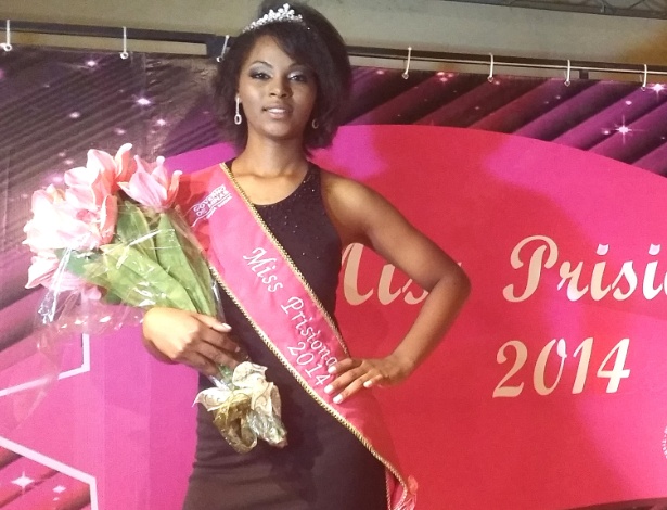 Tayane Cristini Gonçalves, 20, ganhou o concurso ?Miss Prisional 2014?, realizado pela Seds (Secretaria de Estado de Defesa Social)  - Divulgação