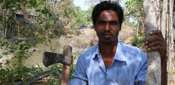 O pescador bengali Jamal Mohumad  - Elisa Beveridge/BBC