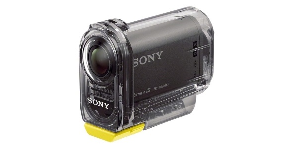 ActionCam, da Sony, faz filmes em Full HD e tem um case à prova d"água - Divulgação