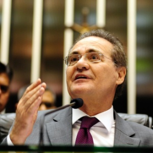 Senador Renan Calheiros (PMDB-AL) durante sessão do Senado - Gustavo Lima / Câmara dos Deputados