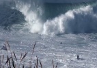 Surfista sobrevive a queda de onda gigante em Portugal - BBC