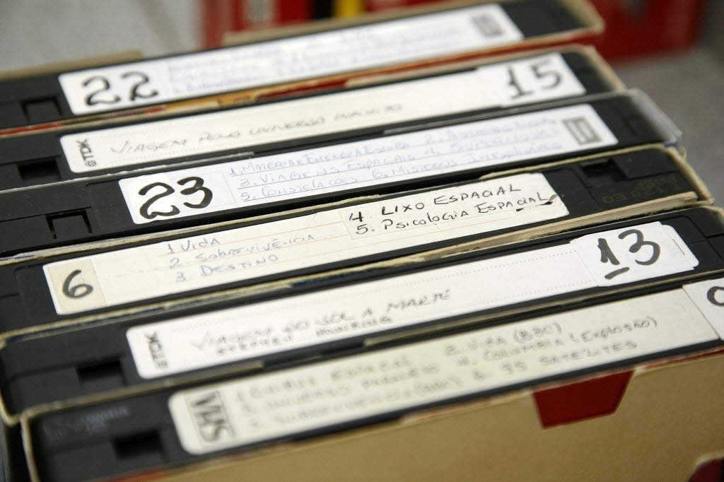 fitas de vídeo VHS - Paulo Pampolin/Hype