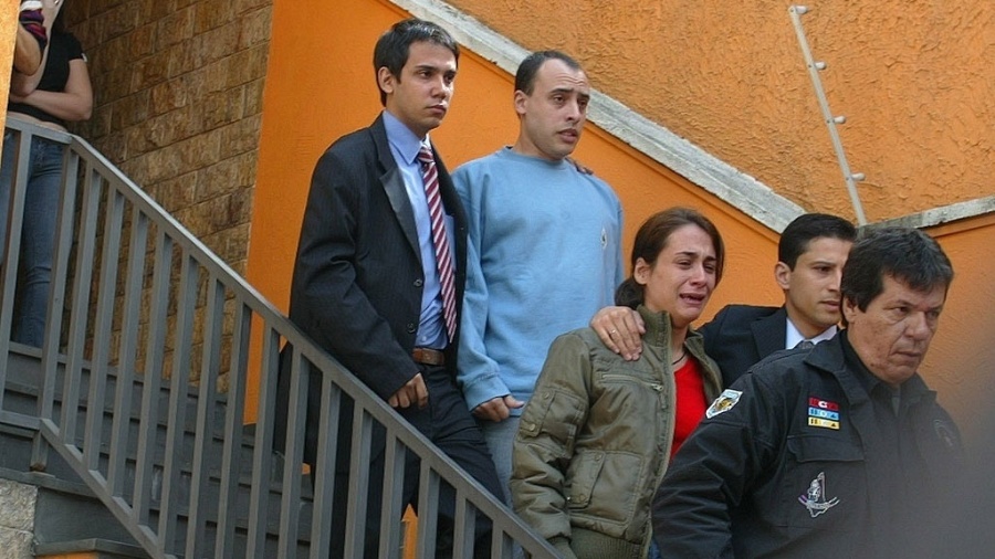 Mídia Indoor; wap; casal; Nardoni; Alexandre; Carolina; Jatobá; presos; preso; Isabella; caso; 2008 - Folhapress 