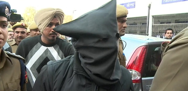 Suspeito de estupro é detido em Nova Déli, na Índia - BBC