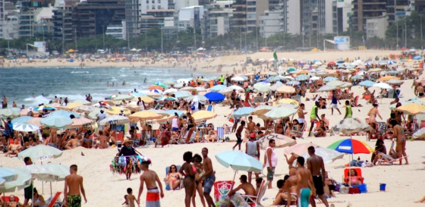Neste verão, as temperaturas máximas devem passar dos 30°C em média no Brasil  - Ellan Lustosa/Futura Press/Estadão Conteúdo