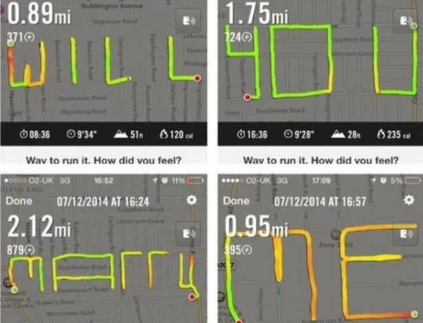 Aplicativo usa GPS para rastrear rota de corrida - Reprodução/BBC