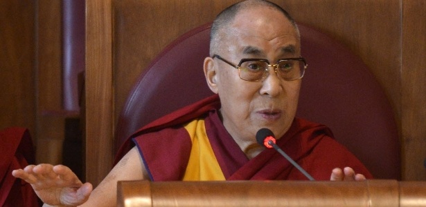 O líder espiritual tibetano dalai-lama  - Tiziana Fabi/AFP