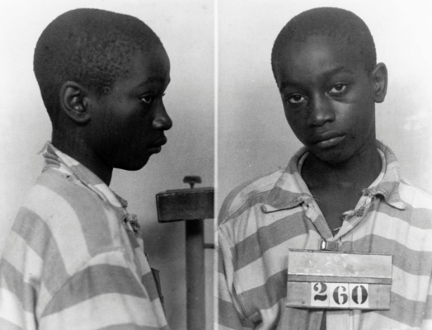 Em 1944, George Stinney, 14, foi julgado culpado pela morte de duas garotas brancas e executado em apenas 83 dias após o crime - Departamento de Arquivos e História da Carolina do Sul/Reuters 